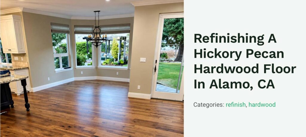 Alamo hardwood floor refinishing